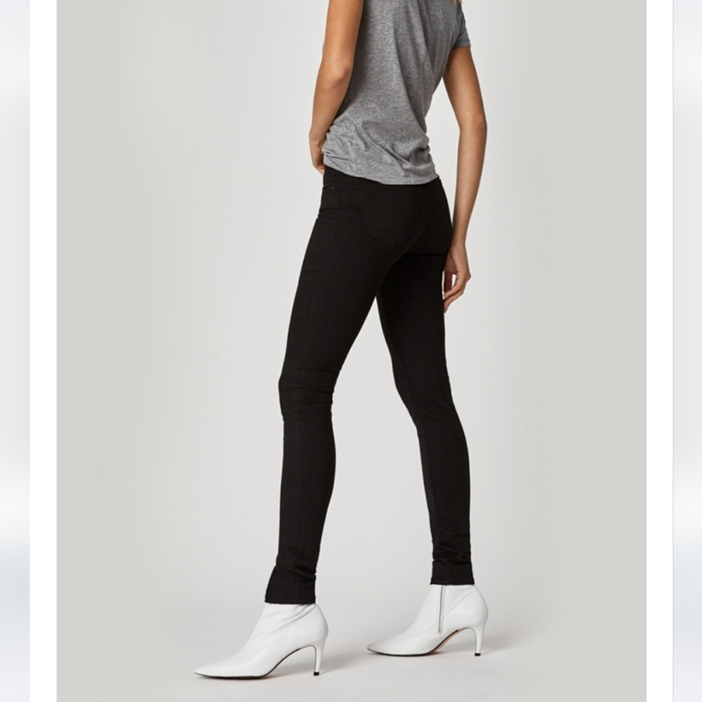 🔴MAVI 25/32 Jeans Adriana Mid Rise Skinny in Black